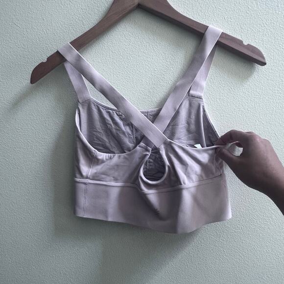 Athleta Women's Pink Sport Bra Women's Size Small - Picture 2 of 4